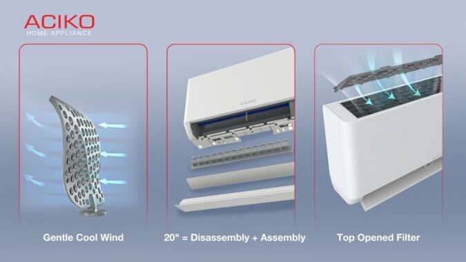 Aciko ACBF Premium DC Inverter - filter sistem prociscavanja 1